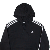 ADIDAS Mens Black Hoodie S