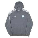 ADIDAS Bellevue United Fc Mens Grey Hoodie XL
