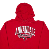 Annandale Cardinals Mens Red Hoodie USA L