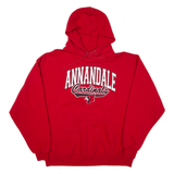 Annandale Cardinals Mens Red Hoodie USA L