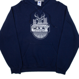 RUSSELL ATHLETIC City Cyfe Mens Blue Hoodie USA S