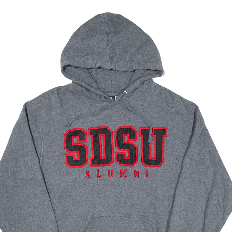 GEAR FOR SPORTS Sdsu Mens Grey Hoodie USA S