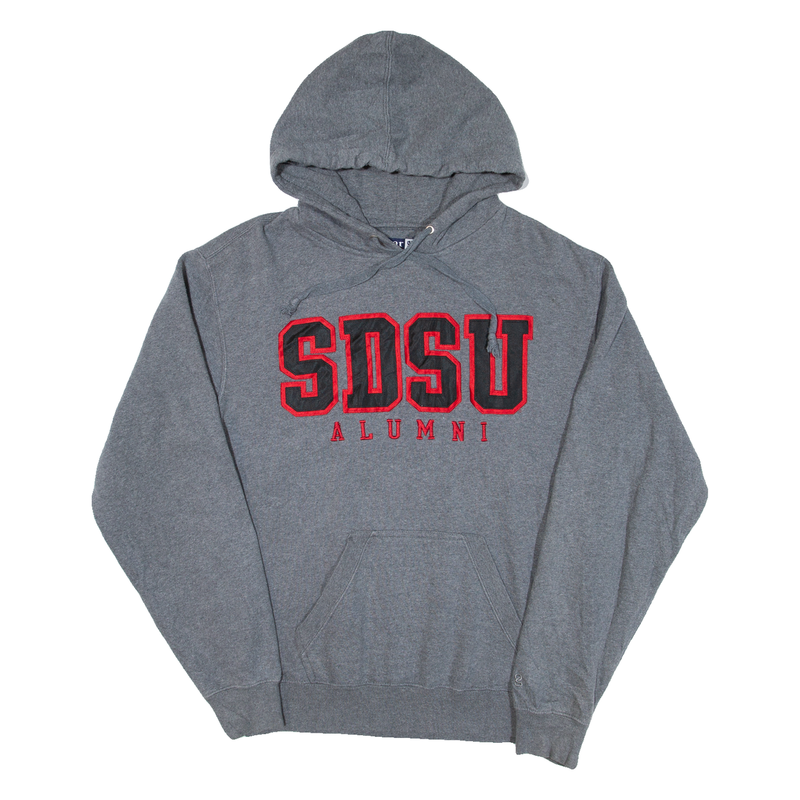 GEAR FOR SPORTS Sdsu Mens Grey Hoodie USA S