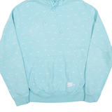 NIKE Womens Blue Hoodie M