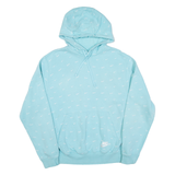 NIKE Womens Blue Hoodie M