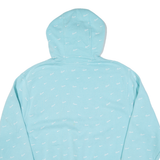 NIKE Womens Blue Hoodie M