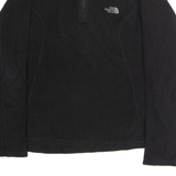 THE NORTH FACE Womens Fleece Black 1/4 Zip M
