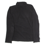 THE NORTH FACE Womens Fleece Black 1/4 Zip M