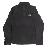 THE NORTH FACE Womens Fleece Black 1/4 Zip M