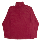 THE NORTH FACE Mens Fleece Red 1/4 Zip M