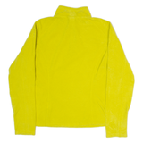 THE NORTH FACE Womens Fleece Green 1/4 Zip M
