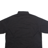 CHASE AUTHENTICS Womens Worker Shirt Black 90s XL