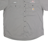 CARHARTT R&S Erection 'Caleb' Mens Worker Shirt Grey 2XL