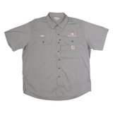 CARHARTT R&S Erection 'Caleb' Mens Worker Shirt Grey 2XL