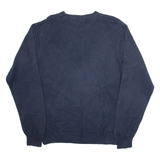 NAUTICA Mens Jumper Blue Tight Knit L