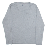 TOMMY HILFIGER Womens Jumper Grey Tight Knit XL