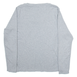 TOMMY HILFIGER Womens Jumper Grey Tight Knit XL