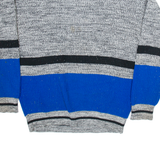 REVE DE FRANCE Mens Jumper Grey 90s Tight Knit L