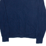 POLO RALPH LAUREN Womens Jumper Blue Tight Knit L