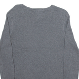 POLO SPORT RALPH LAUREN Womens Jumper Grey Tight Knit L