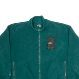 CHLOROPHYLLE Mens Fleece Green Tight Knit XL