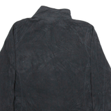 THE NORTH FACE Womens Fleece Black 1/4 Zip Tight Knit L