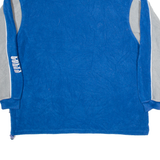 NFL Colts Mens Fleece Blue 1/4 Zip Tight Knit XL