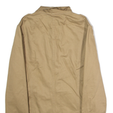 ZARA Mens Lined Jacket Beige Twill S