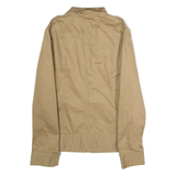 ZARA Mens Lined Jacket Beige Twill S