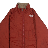 THE NORTH FACE Womens Quilted Jacket Red Nylon M