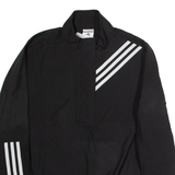 ADIDAS Womens Pullover Jacket Black M
