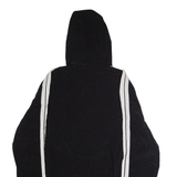 ELLESSE Womens Pullover Jacket Black Nylon Hooded UK 10