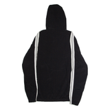 ELLESSE Womens Pullover Jacket Black Nylon Hooded UK 10