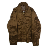 SCHOTT Womens Jacket Brown 90s S