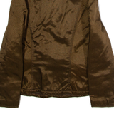 SCHOTT Womens Jacket Brown 90s S