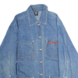 DKNY Womens Chore Coat Blue M