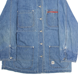 DKNY Womens Chore Coat Blue M