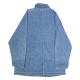 DKNY Womens Chore Coat Blue M