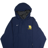 NIKE BC Softball Mens Anorak Jacket Blue USA Hooded M