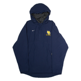 NIKE BC Softball Mens Anorak Jacket Blue USA Hooded M