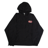 CHAMPION SXU Mens Pullover Jacket Black USA Hooded XL