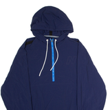 NEW BALANCE Mens Pullover Jacket Blue Hooded L