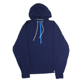 NEW BALANCE Mens Pullover Jacket Blue Hooded L