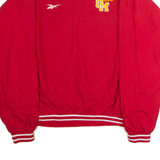 REEBOK OM Baseball Mens Pullover Jacket Red USA L