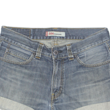 LEVI'S Turn Up 506 Womens Denim Shorts Blue M W34