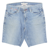 TOMMY HILFIGER Cut Off Womens Denim Shorts Blue S W28