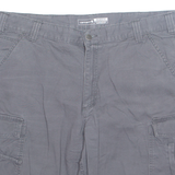 CARHARTT Mens Cargo Shorts Grey Relaxed XL W40