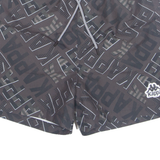 KAPPA Mesh Lined All Over Print Mens Swimming Shorts Grey M W28