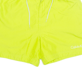 CALVIN KLEIN Mesh Lined Mens Swimming Shorts Green S W28