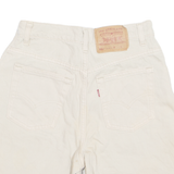 LEVI'S 511 Mens Denim Shorts Beige 90s S W27